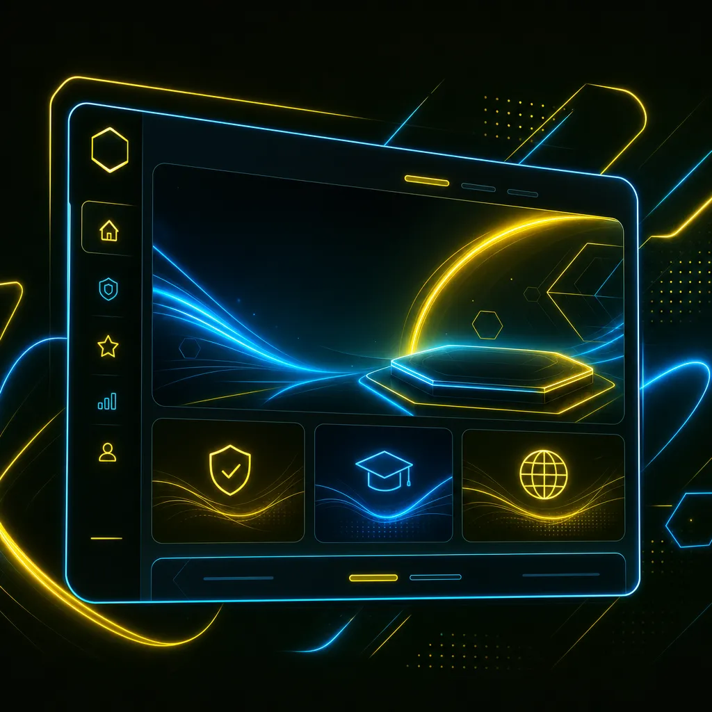 Visualisasi Antarmuka Portal Resmi AOB633 Indonesia